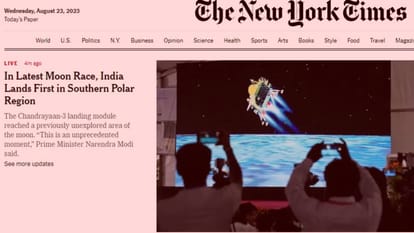 Chandrayaan 3  World  Media Reactions On Chandrayaan Successful Moon Mission