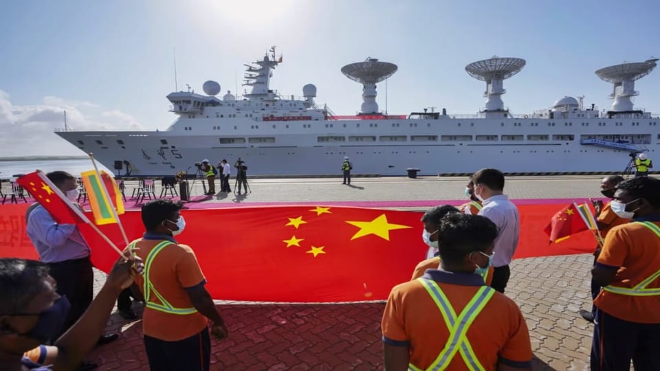 Sri Lanka processing China request for research ship docking that may raise security concerns in India