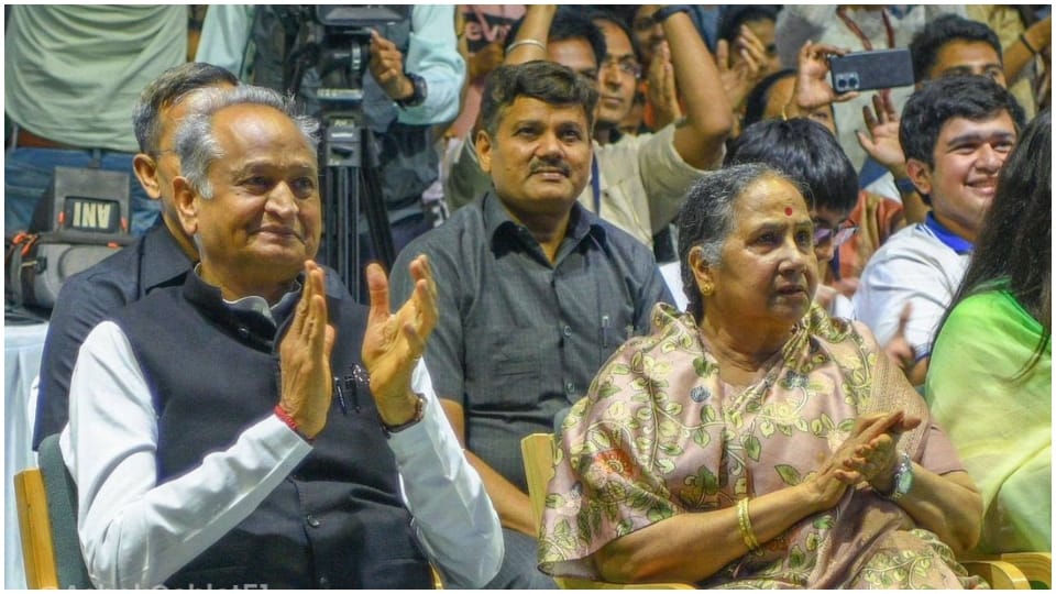CM Gehlot congratulated on Chandrayaan-3 successful landing termed success as result of vision of Nehru-Indira