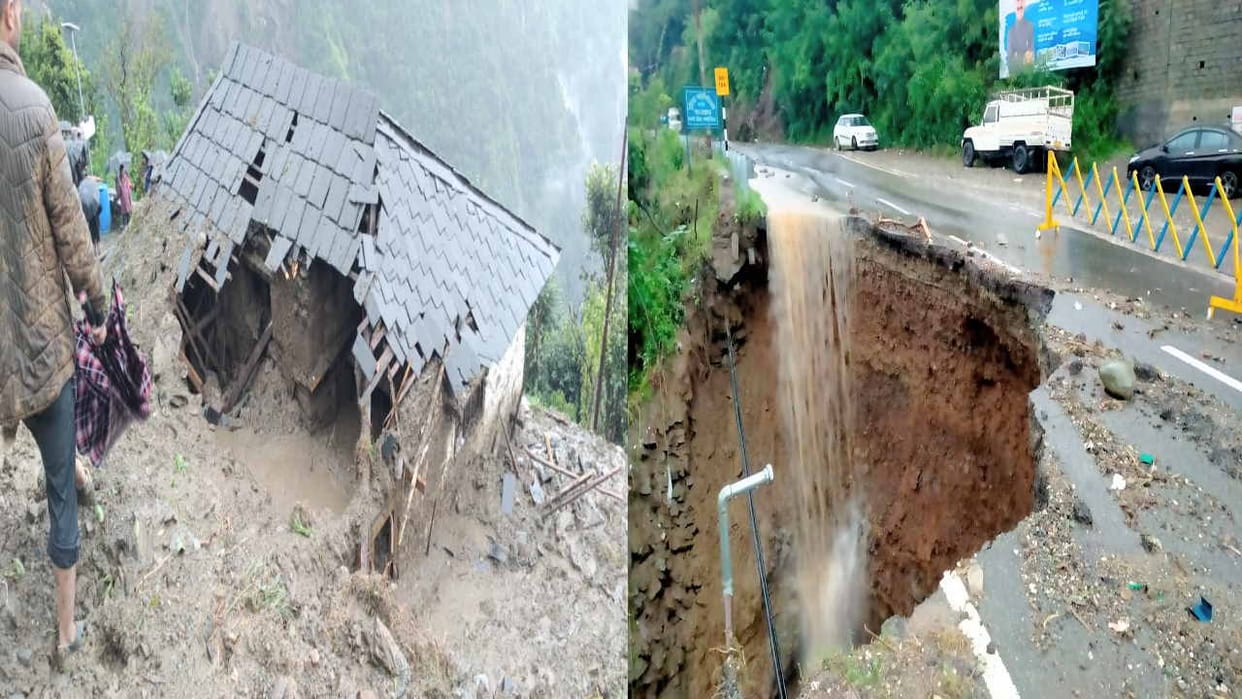 Himachal Pradesh Rain Weather Update: Deaths Toll Due Heavy Rain in Himachal Landslide, Flood News in Hindi