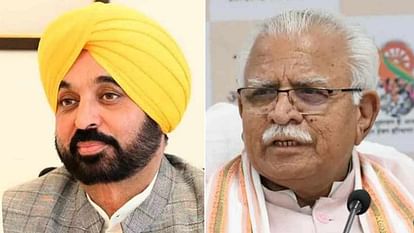 CMs of Punjab and Haryana face to face regarding kisan Andolan