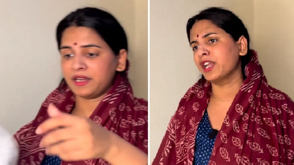 Viral Video Kajal Chauhan of Kanpur reprimanded online food delivery app and childrens