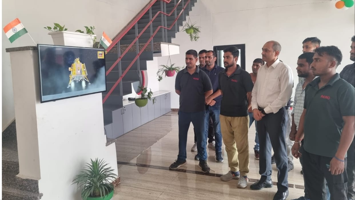 Haryana: nut-bolt of Rohtak and wire of Rewari landed on the moon with Chandrayaan-3