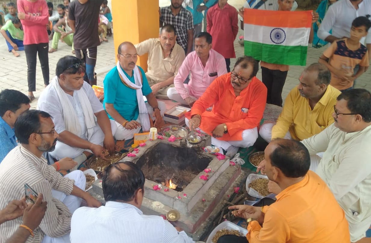 Chandrayaan-3, Havan done for the success of Chandrayaan, people said Glorious moment for India, our position