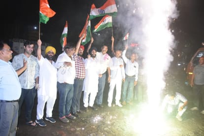 चंद्रयान की सफलता का जश्न