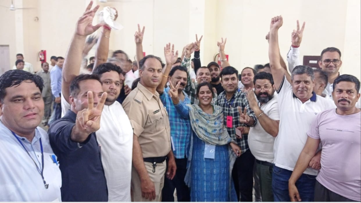 Kurukshetra: Rajwant Kaur won the election of Kurukshetra University Non-Teaching Staff Association