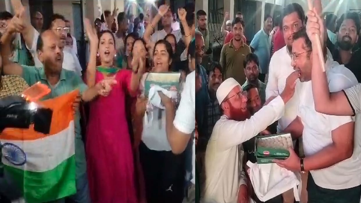 Chandrayaan-3 Landing successful: people are celebrating by congratulating in all districts West UP