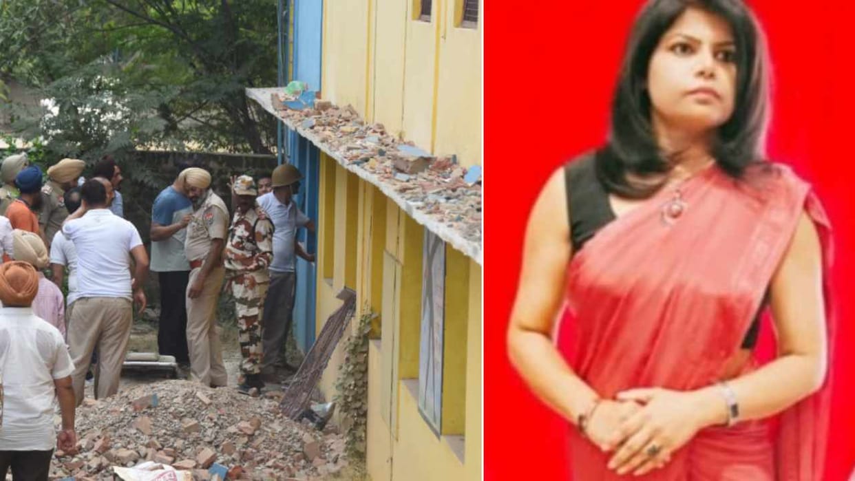 Teacher died due to collapse of school roof in Ludhiana and youth drowned in Firozpur