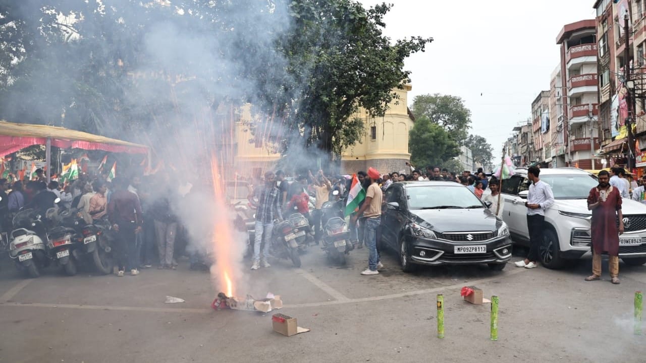 Chandrayaan 3 indore event celebration