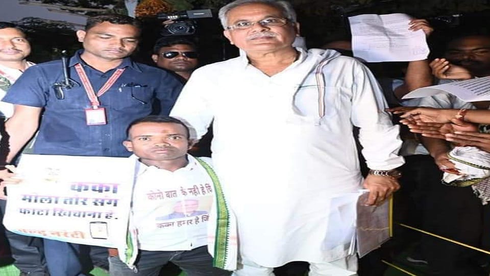 Bhanupratappur seat contender Balduram Nareti is in headlines
