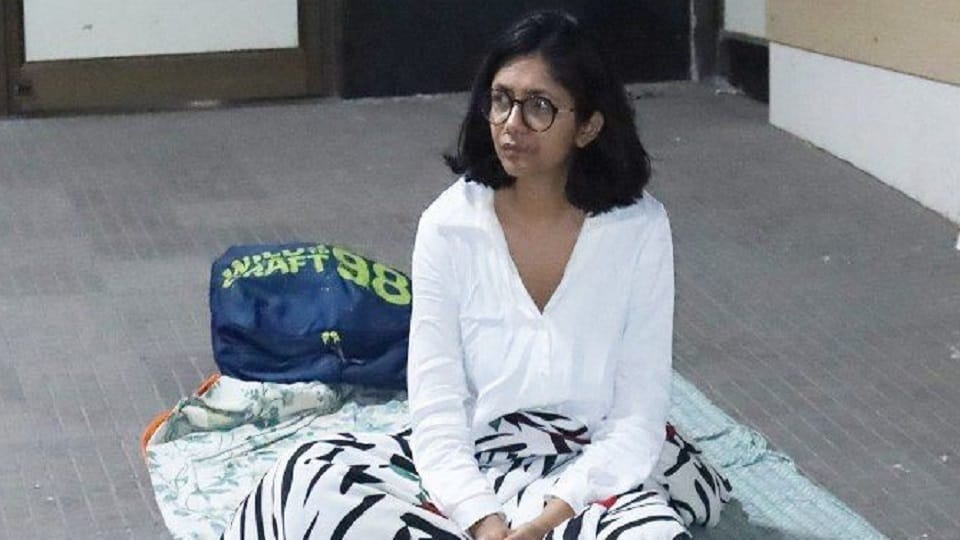 Delhi Minor Misdeed Case Swati Maliwal knocked on the door of the Home Minister