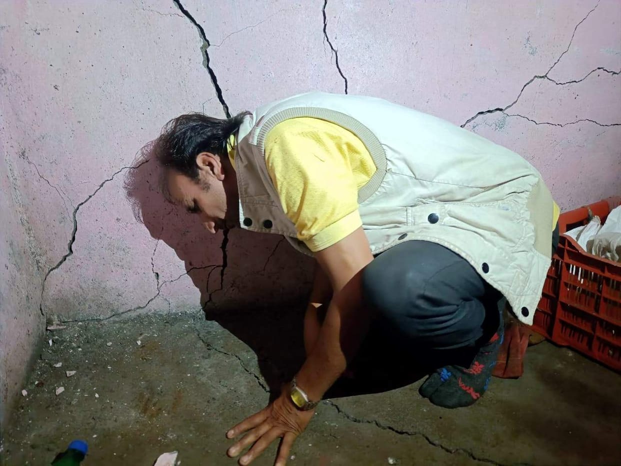 Joshimath Landslide Sound of water flowing under house was heard again people were afraid
