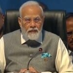 ब्रिक्स-अफ्रीका आउटरीच और ब्रिक्स प्लस डायलॉग में बोलते पीएम नरेंद्र मोदी।