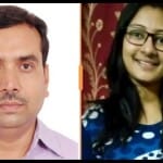 वैज्ञानिक हरिशंकर गुप्ता और नेहा अग्रवाल।