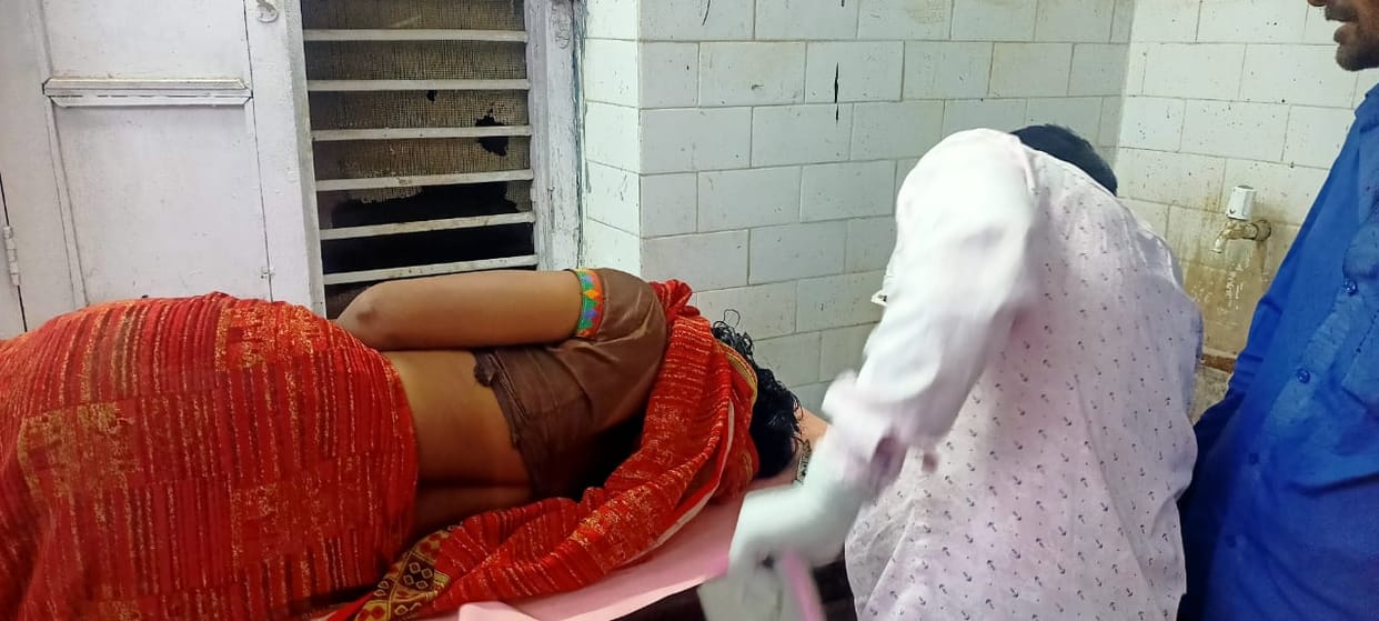 MP News: Woman's head was broken for sweeping outside the house without wearing a veil