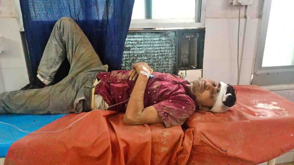 Uncontrollable tractor collided with the candidates returning after giving BPSC exam in Jamui