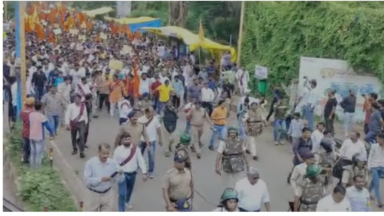 Dhar Imambara possession dispute atmosphere of fear and excitement police force deployed in every nook