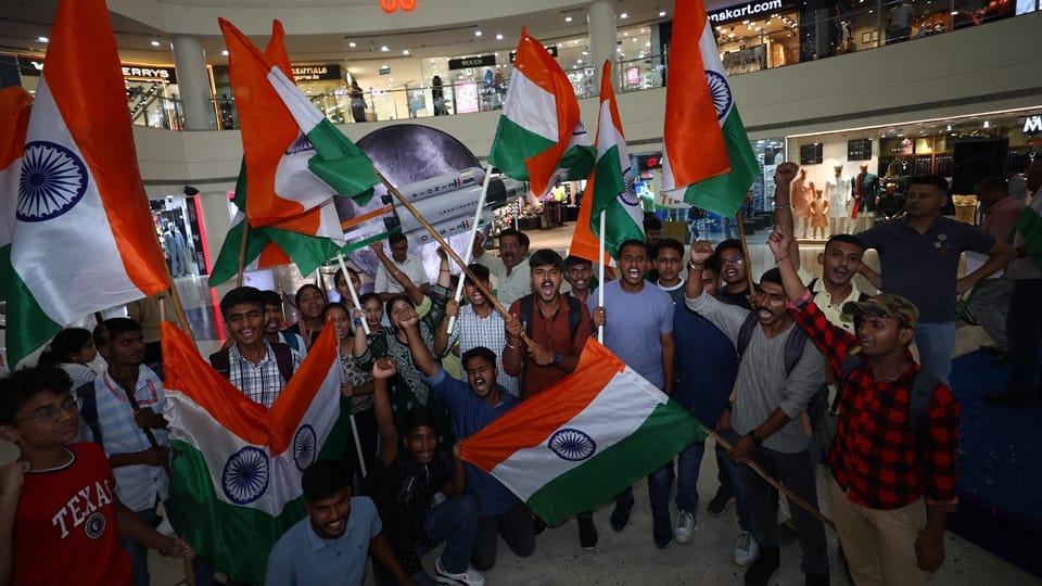 City of temples jammu immersed in celebration of successful Chandrayaan-3 mission