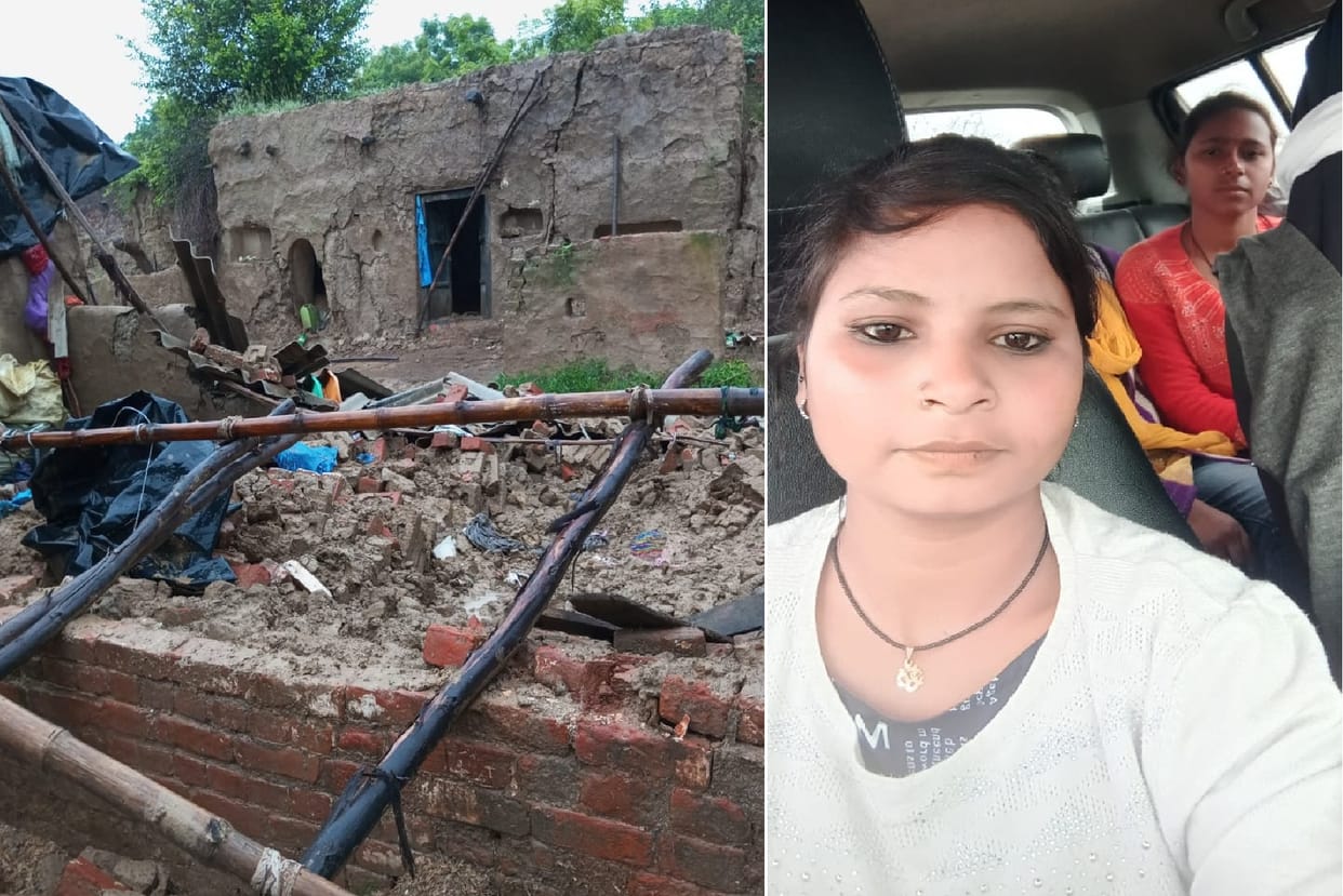 Rain wreaks havoc in Hardoi, wall collapse at different places, Four died and several seriously injured, hospi