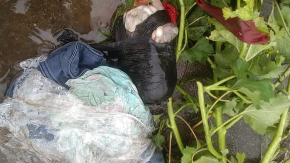 Fetus found in polythene in garbage heap
