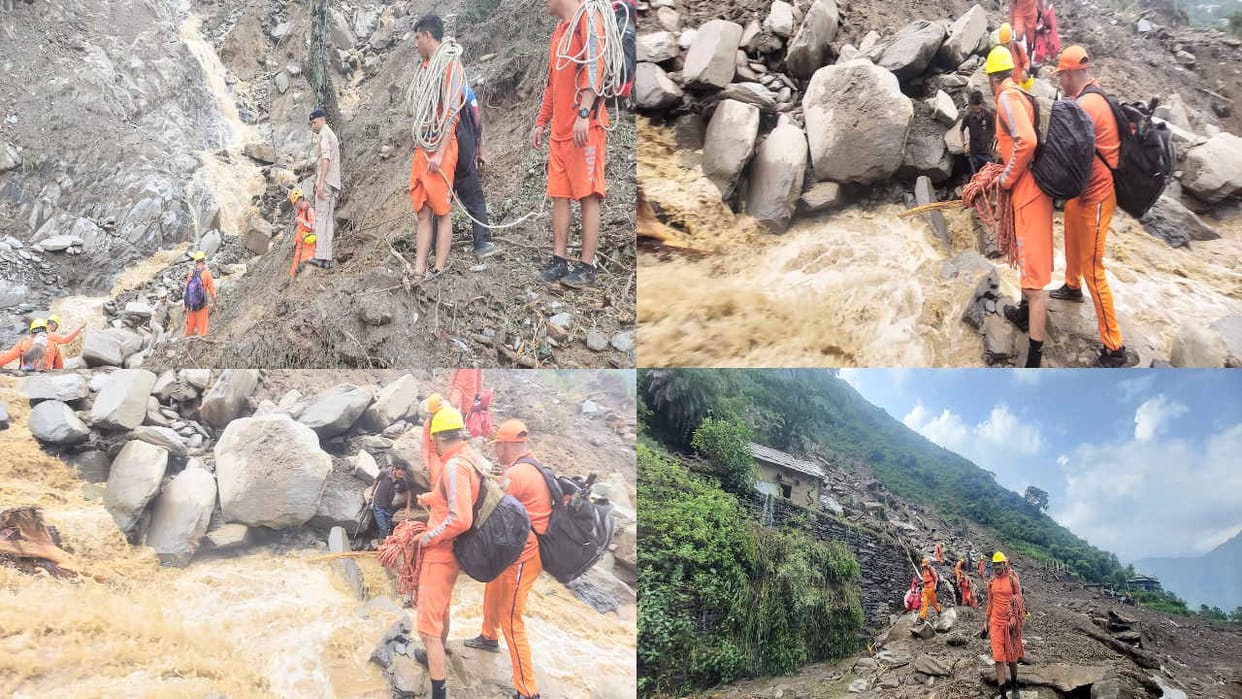 50 people were safely evacuated from Khonalala, shifted to Nagwai relief camp
