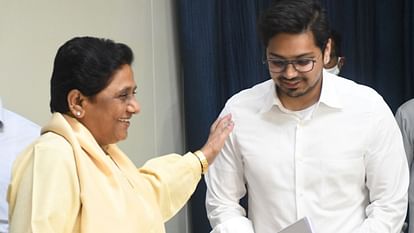 Bahujan Samaj Party BSP chief Mayawati has announced Akash Anand Mayawati nephew as her successor