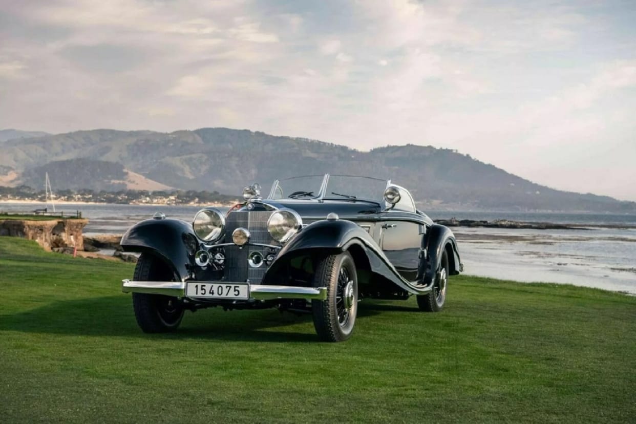 Mercedes-Benz 540 K Special Roadster takes top honours at Pebble Beach Concours d’Elegance