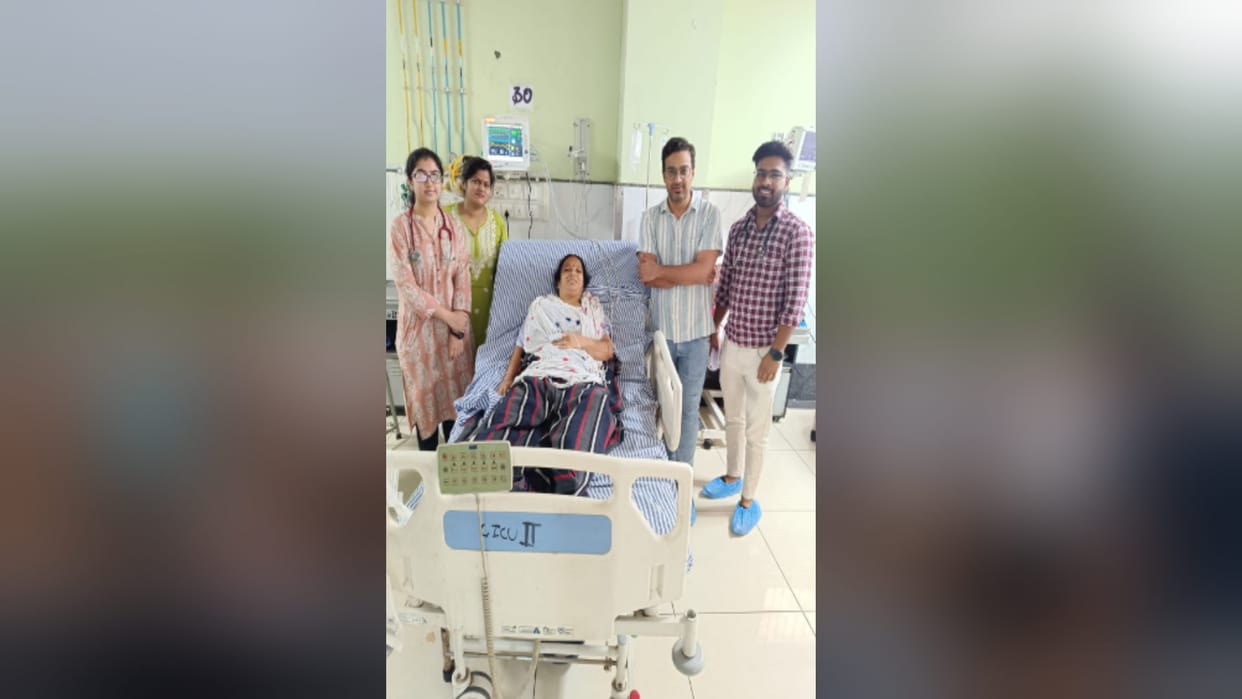 Congenital heart patient was treated with balloon method for first time in medical college