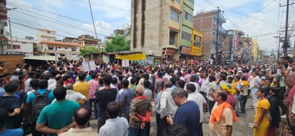 Nilesh Mukhiya Murder Case: Crowd of supporters in Patna funeral procession, demand to hang the culprit