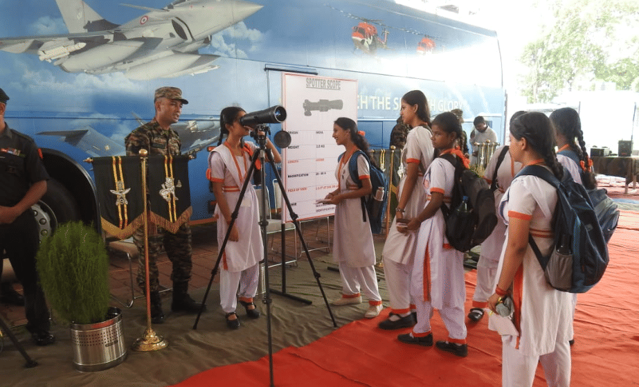26th National Defense Exhibition organized in Kolkata