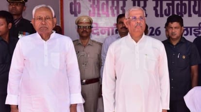 Bihar News : नीतीश कुमार सरकार ने अपनी लगाई आग बुझाई; राज्यपाल से मुख्यमंत्री की भेंट के बाद अधिसूचना वापस ली Bihar News: Nitish Kumar, Governor Rajendra Arlekar controversy, Raj Bhavan, appointment controversy