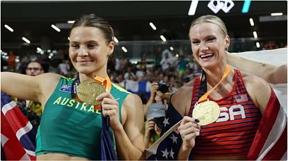 World Athletics Championships: Katy and Nina shared gold medal in pole vault, won hearts with sportsmanship