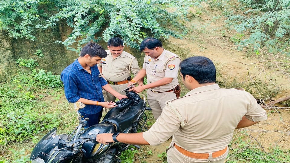 Stolen bike recovered from gangster Alok Yadav two more cases filed