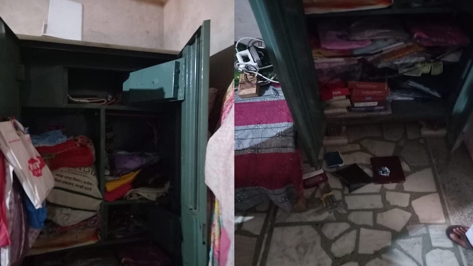 Thieves target policeman house in Dadri, Thieves took away son hostel fees