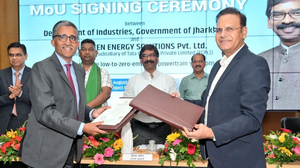 Jharkhand govt inks pact with TGESPL for India's 'first' hydrogen fuel project