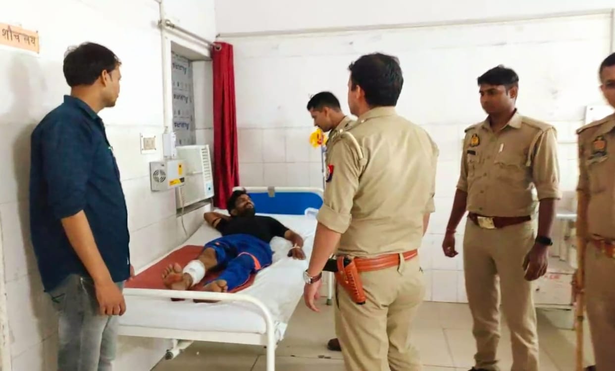Gokash arrested in an encounter, shot in the leg, admitted to hospital, cases are registered in many police st