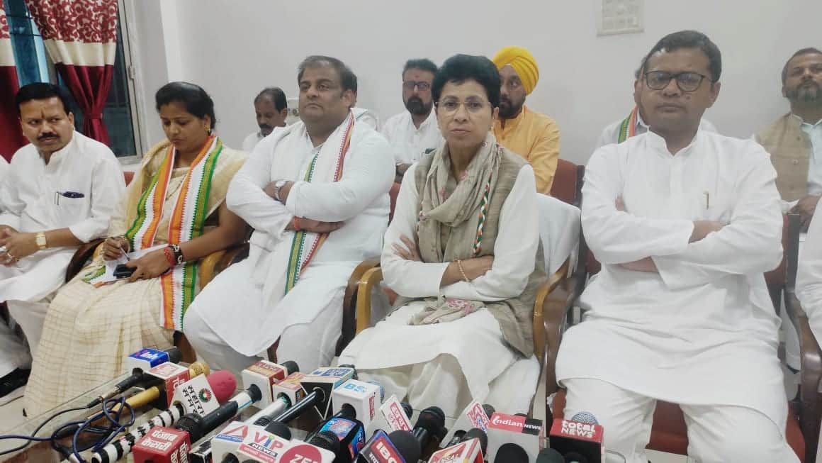 Congress National General Secretary in-charge Kumari Selja visit Mahasamund