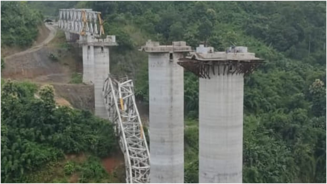 Railway constitute four member high-level committee to prob in Mizoram bridge incident