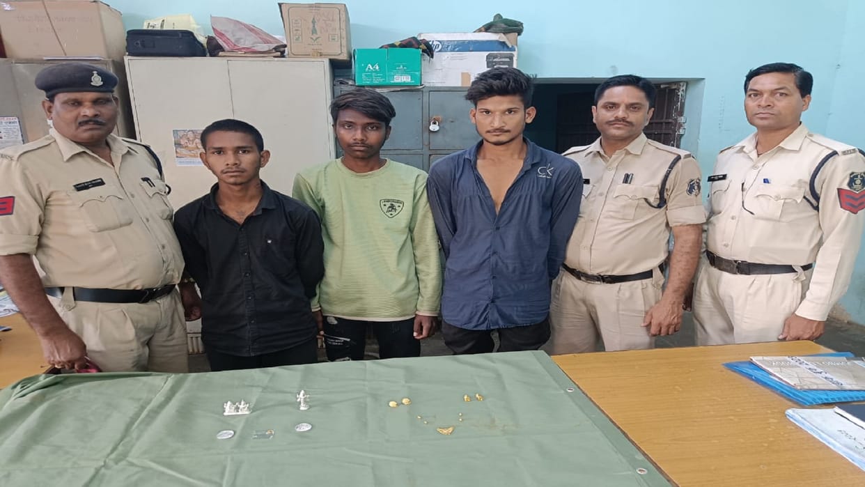 Police arrested 3 thieves in Raipur Chhattisgarh