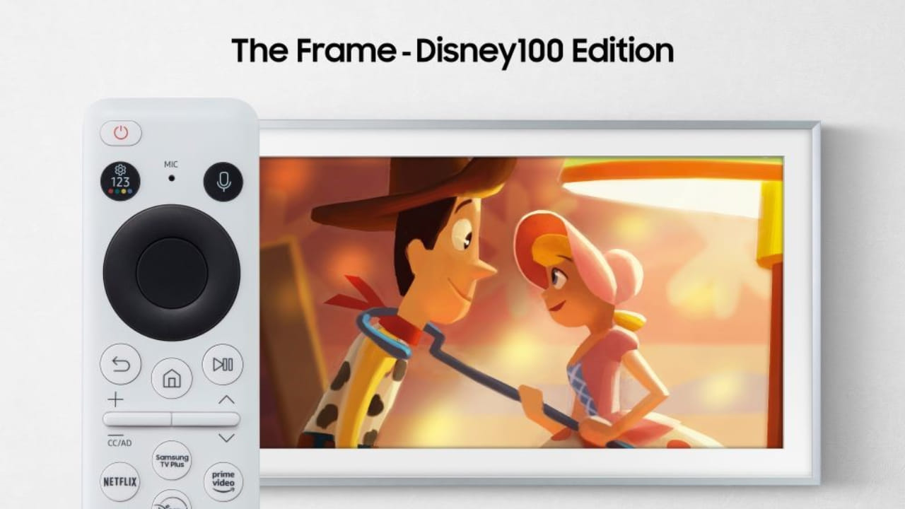 Samsung Frame-Disney 100 Edition TV