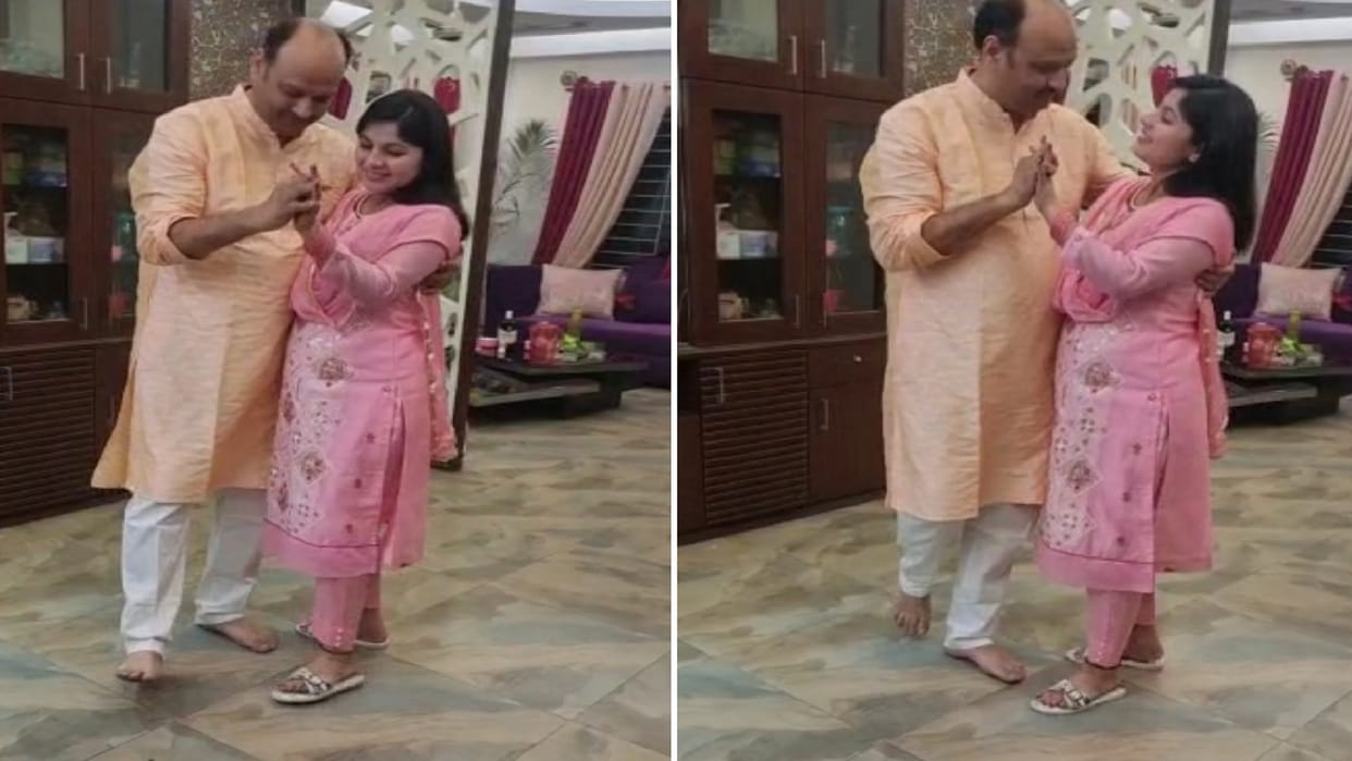 Sania Akhtar and Saurabh Kant Story anniversary pictures viral woman accused of honeytrap