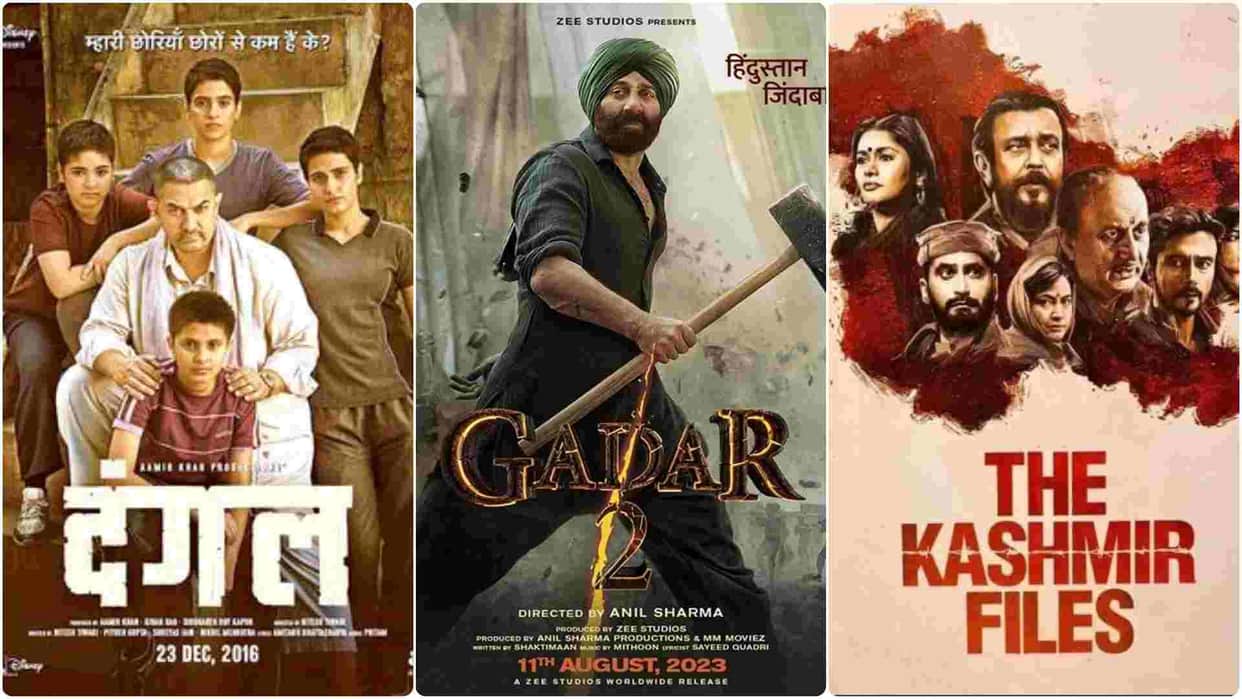 Gadar 2 Box office collection day 14 earns more than pathaan in second week Dream girl 2 jawan competition