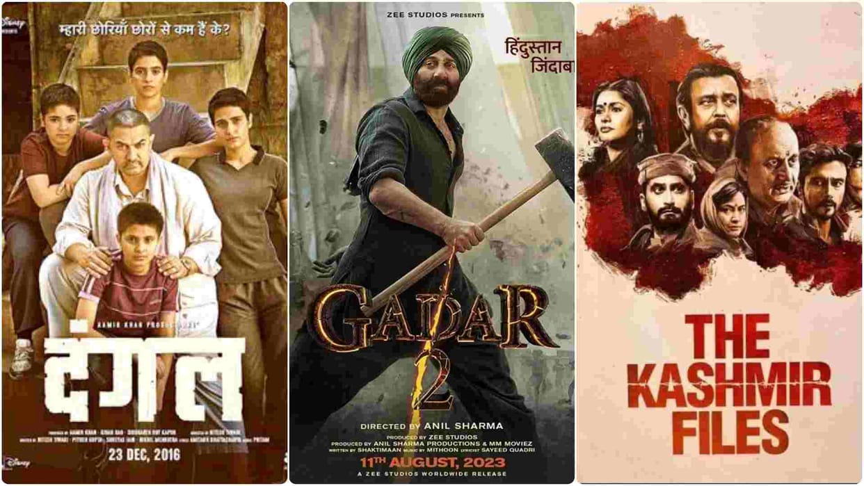 Gadar 2 Box office collection day 14 earns more than pathaan in second week Dream girl 2 jawan competition