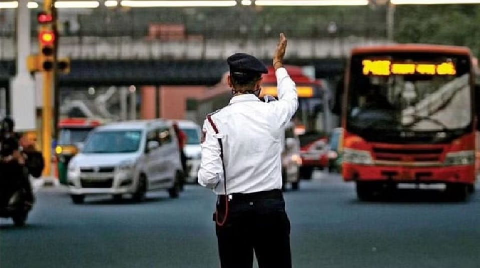Delhi Police has issued an advisory regarding traffic system for three days