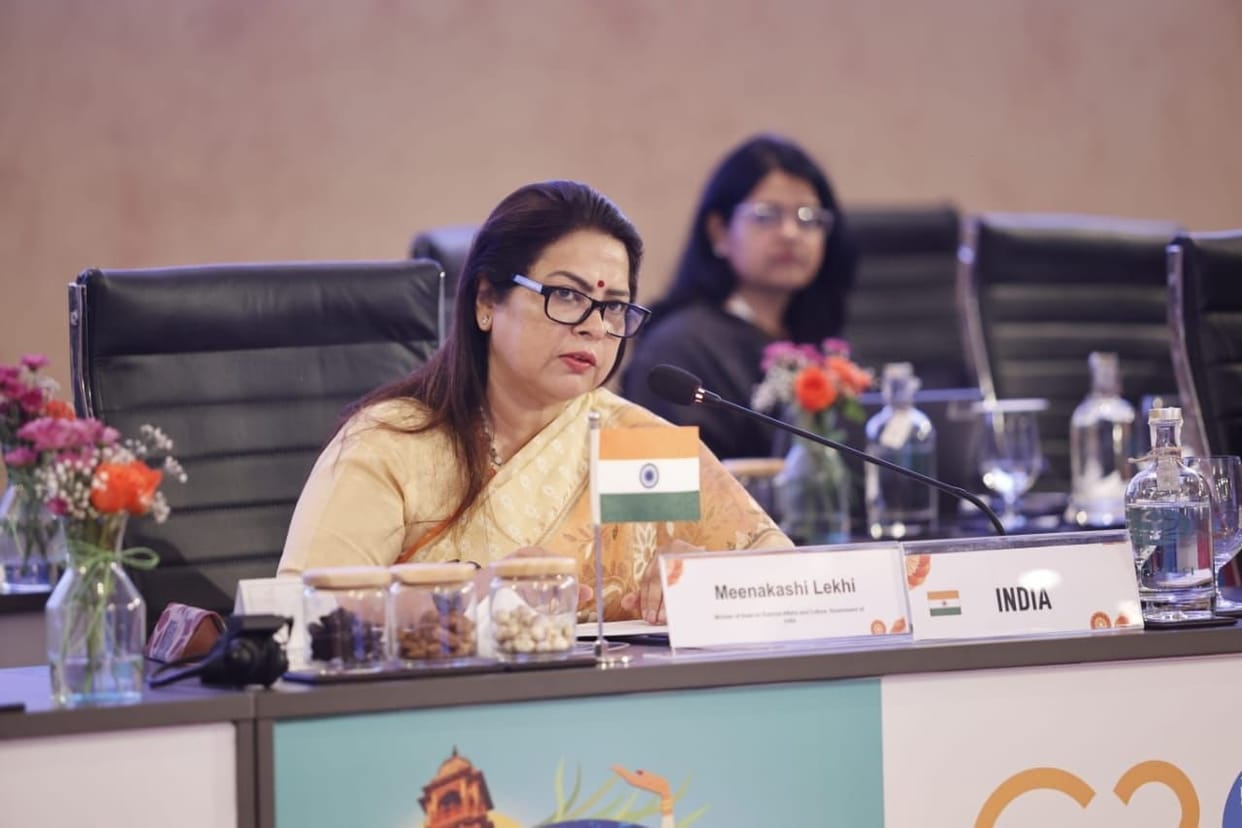 G 20 Summit in varanasi  Union Minister Meenakshi Lekhi said exchange of culture will strengthen global econom