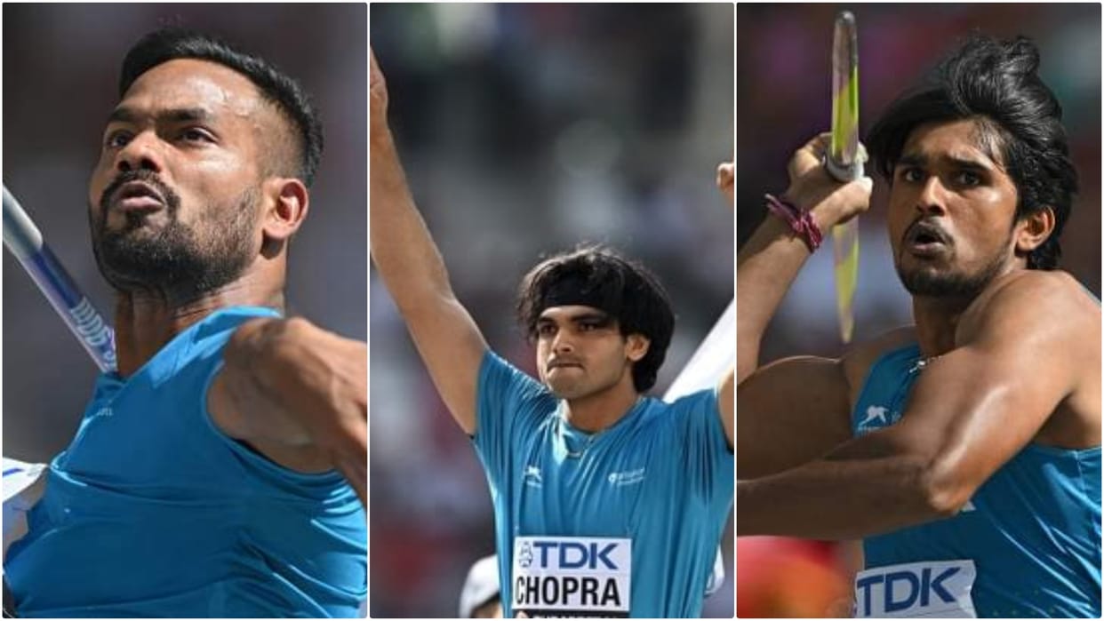 World Athletics Championships Javelin Throw Neeraj Chopra Qualifies for final in first Throw