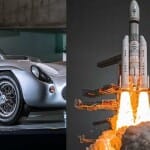 Mercedes-Benz 300 SLR Uhlenhaut Coupe and Chandrayan 3