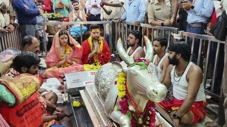 Mahakal: Parineeti and Raghav reached the court of Mahakal, worshiped from Nandi Hall