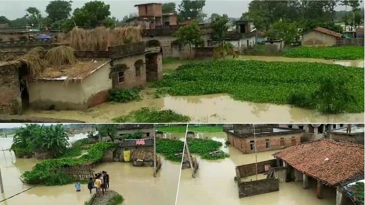 Bihar: जल अधिग्रहण क्षेत्र और सीतामढ़ी में चार दिनों से हो रही बारिश से नदियां उफान पर; रिहायशी इलाके जलमग्न