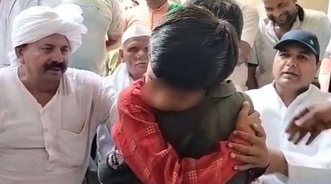 Case of beating student: case against teacher, says tampering with video, MLA reachs village